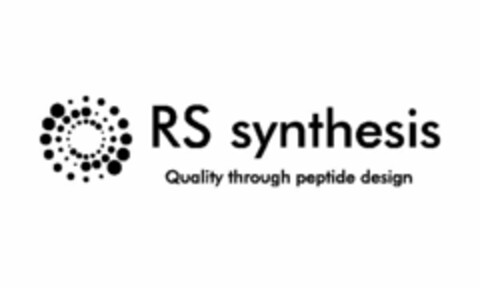 RS SYNTHESIS QUALITY THROUGH PEPTIDE DESIGN Logo (USPTO, 12/16/2015)