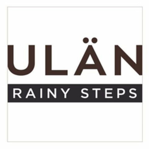 ULAN RAINY STEPS Logo (USPTO, 04/07/2016)