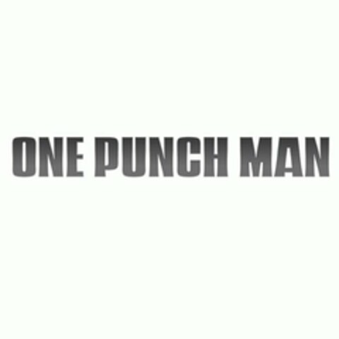 ONE PUNCH MAN Logo (USPTO, 05/29/2016)