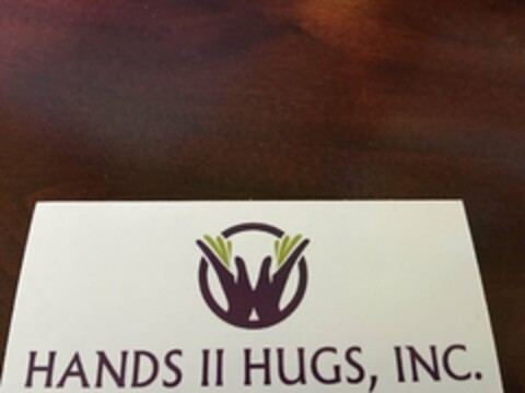 HANDS II HUGS, INC. Logo (USPTO, 06/22/2016)