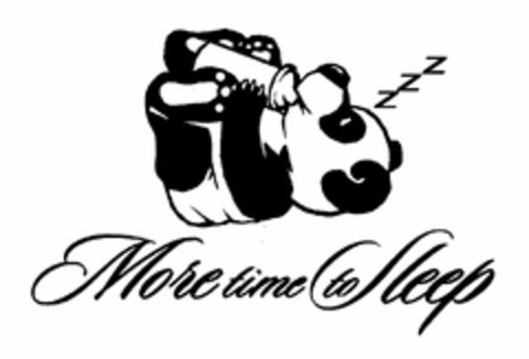 MORE TIME TO SLEEP Logo (USPTO, 01/05/2017)