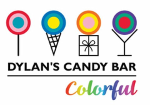 DYLAN'S CANDY BAR COLORFUL Logo (USPTO, 10.02.2017)