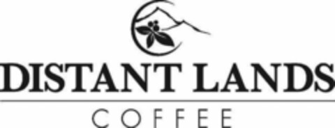 DISTANT LANDS COFFEE Logo (USPTO, 04/17/2017)