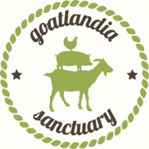 GOATLANDIA SANCTUARY Logo (USPTO, 04.05.2017)