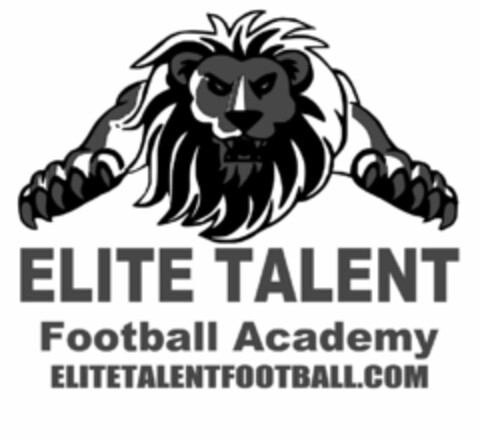 ELITE TALENT FOOTBALL ACADEMY ELITETALENTFOOTBALL.COM Logo (USPTO, 05/05/2017)