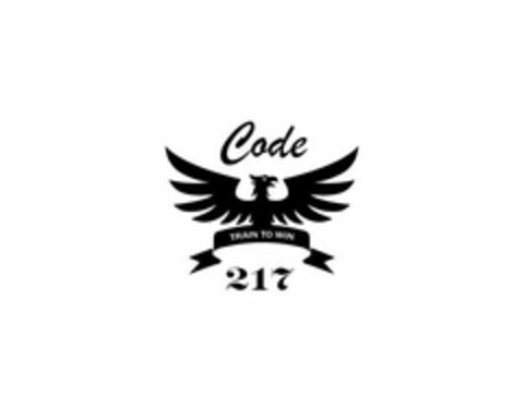 CODE 217 TRAIN TO WIN Logo (USPTO, 15.11.2017)