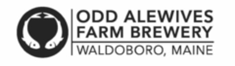 ODD ALEWIVES FARM BREWERY WALDOBORO MAINE Logo (USPTO, 21.12.2017)