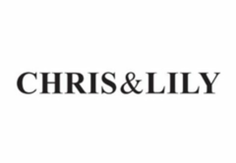 CHRIS & LILY Logo (USPTO, 12.02.2018)