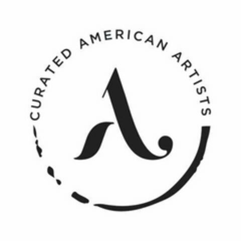 A CURATED AMERICAN ARTISTS Logo (USPTO, 05/12/2018)