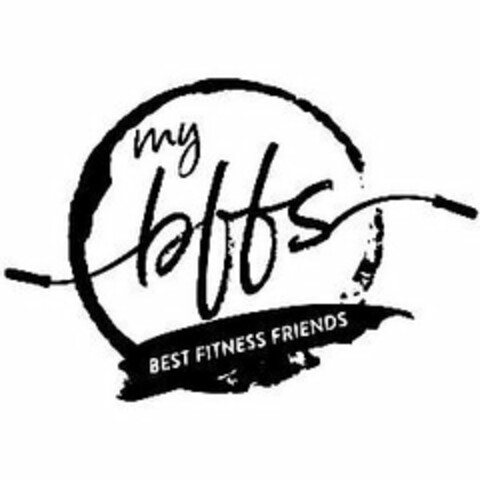 MY BFFS BEST FITNESS FRIENDS Logo (USPTO, 05/31/2018)