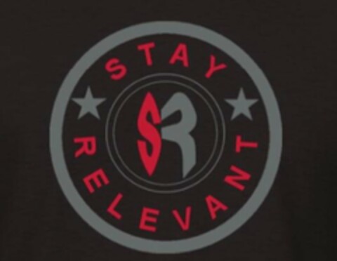 SR STAY RELEVANT Logo (USPTO, 03.06.2019)