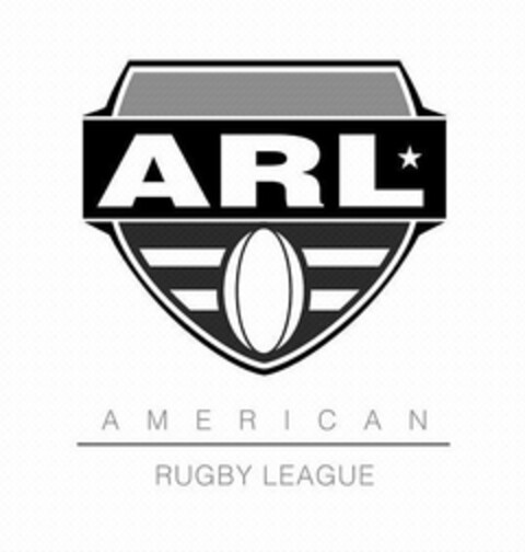 ARL AMERICAN RUGBY LEAGUE Logo (USPTO, 09/20/2019)