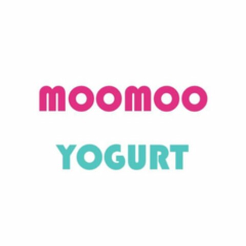 MOOMOO YOGURT Logo (USPTO, 10/19/2019)