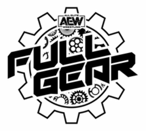 ALL ELITE AEW WRESTLING FULL GEAR Logo (USPTO, 21.11.2019)