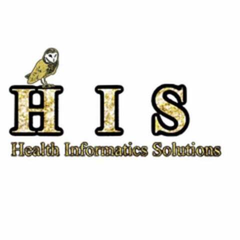 H I S HEALTH INFORMATION SOLUTIONS Logo (USPTO, 27.06.2020)