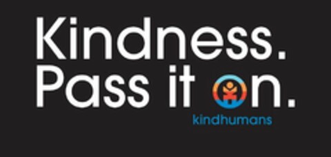 KINDNESS. PASS IT ON. KINDHUMANS Logo (USPTO, 06/30/2020)