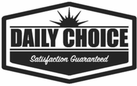 DAILY CHOICE SATISFACTION GUARANTEED Logo (USPTO, 04.08.2020)