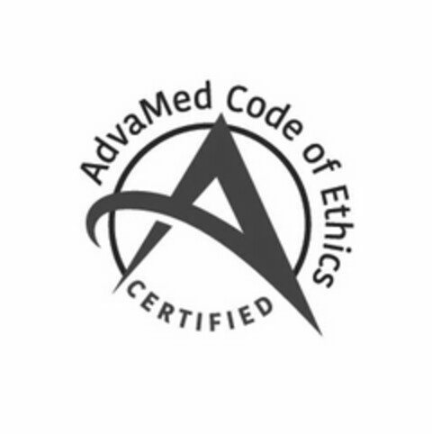 A ADVAMED CODE OF ETHICS CERTIFIED Logo (USPTO, 13.08.2020)