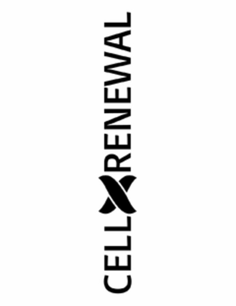 CELL X RENEWAL Logo (USPTO, 26.08.2020)