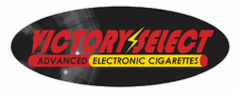 VICTORY SELECT ADVANCED ELECTRONIC CIGARETTES Logo (USPTO, 30.08.2011)