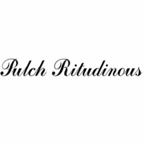 PULCH RITUDINOUS Logo (USPTO, 28.04.2017)