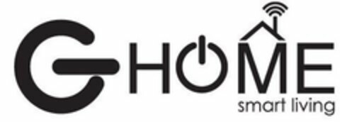 GHOME SMART LIVING Logo (USPTO, 03.01.2018)