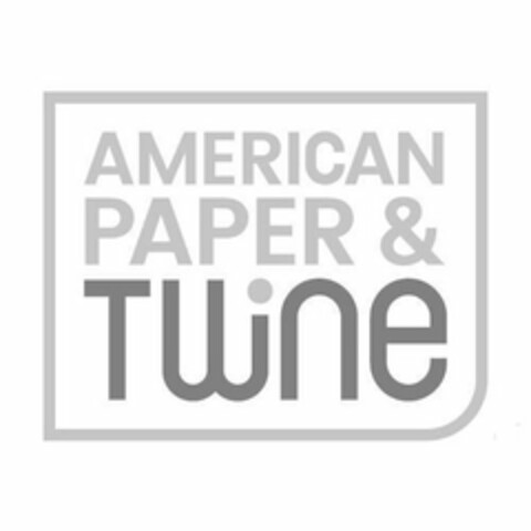 AMERICAN PAPER & TWINE Logo (USPTO, 27.01.2020)