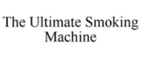 The Ultimate Smoking Machine Logo (WIPO, 20.04.2015)