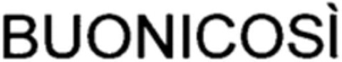 BUONICOSÌ Logo (WIPO, 19.03.2015)