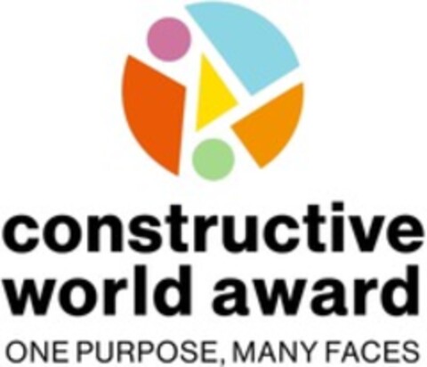 constructive world award ONE PURPOSE, MANY FACES Logo (WIPO, 24.12.2022)