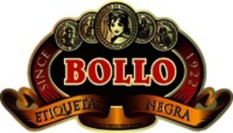 BOLLO ETIQUETA NEGRA SINCE 1922 BENIFAIRO DE VALLDIGNA VALENCIA Logo (WIPO, 30.12.2008)