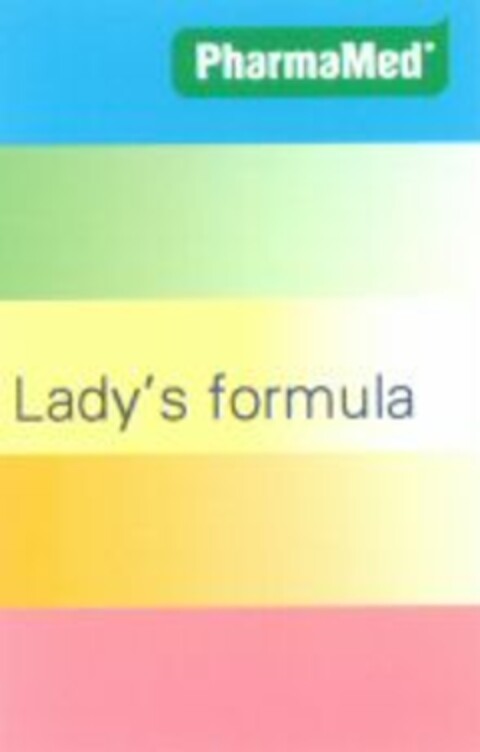 PharmaMed Lady's formula Logo (WIPO, 12/13/2010)