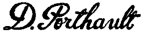 D. Porthault Logo (WIPO, 04.08.1980)