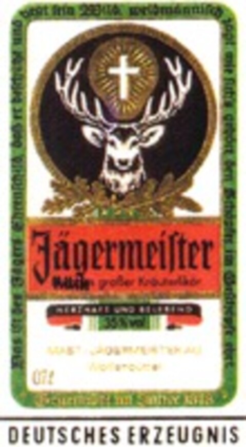 Jägermeister Logo (WIPO, 12/10/1990)