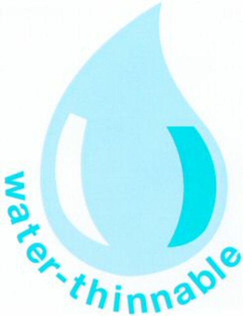 water-thinnable Logo (WIPO, 08.09.2000)