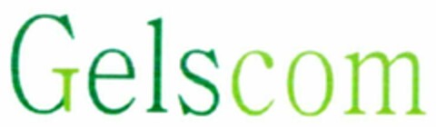 Gelscom Logo (WIPO, 10/28/2005)