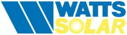 W WATTS SOLAR Logo (WIPO, 19.01.2010)