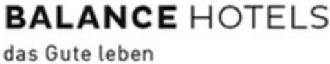 BALANCE HOTELS das Gute leben Logo (WIPO, 21.01.2013)