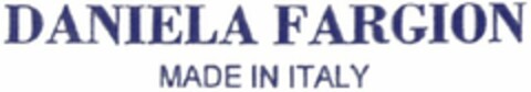 DANIELA FARGION MADE IN ITALY Logo (WIPO, 21.10.2014)