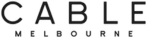 CABLE MELBOURNE Logo (WIPO, 11.11.2016)