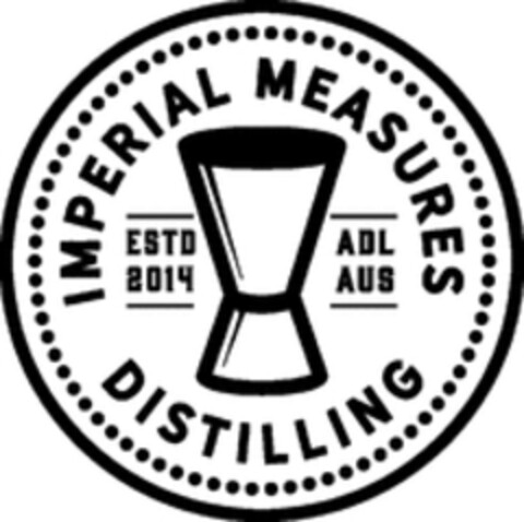 IMPERIAL MEASURE DISTILLING ESTD 2014 ADL AUS Logo (WIPO, 06/15/2020)