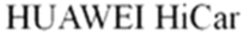 HUAWEI HiCar Logo (WIPO, 15.06.2020)
