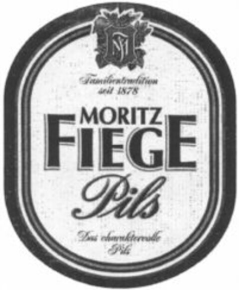 MORITZ FIEGE Pils Logo (WIPO, 03/03/2004)