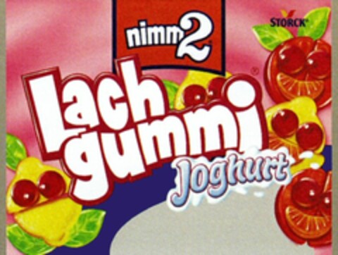 nimm2 Lachgummi Joghurt Logo (WIPO, 24.10.2008)