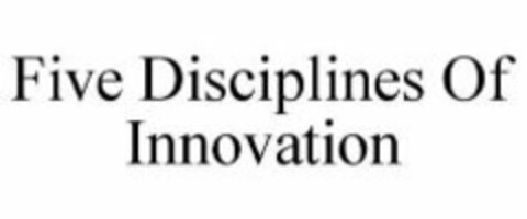 Five Disciplines Of Innovation Logo (WIPO, 08/19/2009)