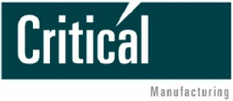 Critical Manufacturing Logo (WIPO, 20.08.2009)