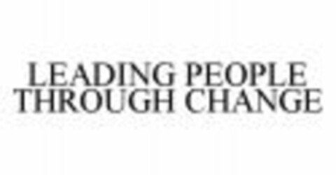 LEADING PEOPLE THROUGH CHANGE Logo (WIPO, 10.05.2011)