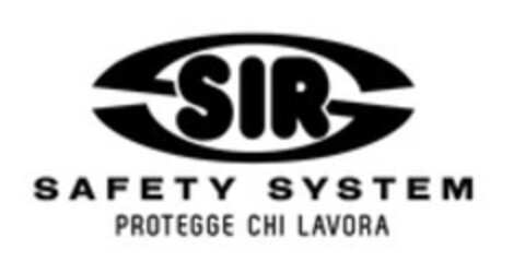 SIR SAFETY SYSTEM PROTEGGE CHI LAVORA Logo (WIPO, 07/10/2013)