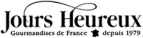 Jours Heureux Gourmandises de France depuis 1979 Logo (WIPO, 07/06/2015)