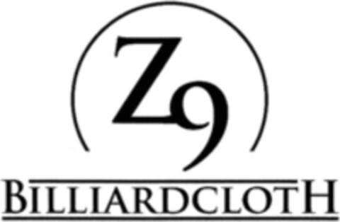 Z9 BILLIARDCLOTH Logo (WIPO, 12.10.2015)